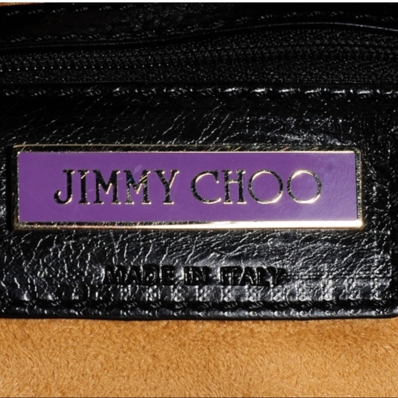 JIMMY CHOO Leather Rio Oversized Clutch Black - Picture 3 of 10